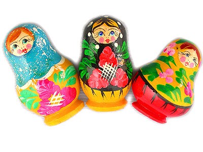 Nesting Doll Fridge Magnet 