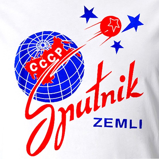Soviet Sputnik Satellite T-Shirt 